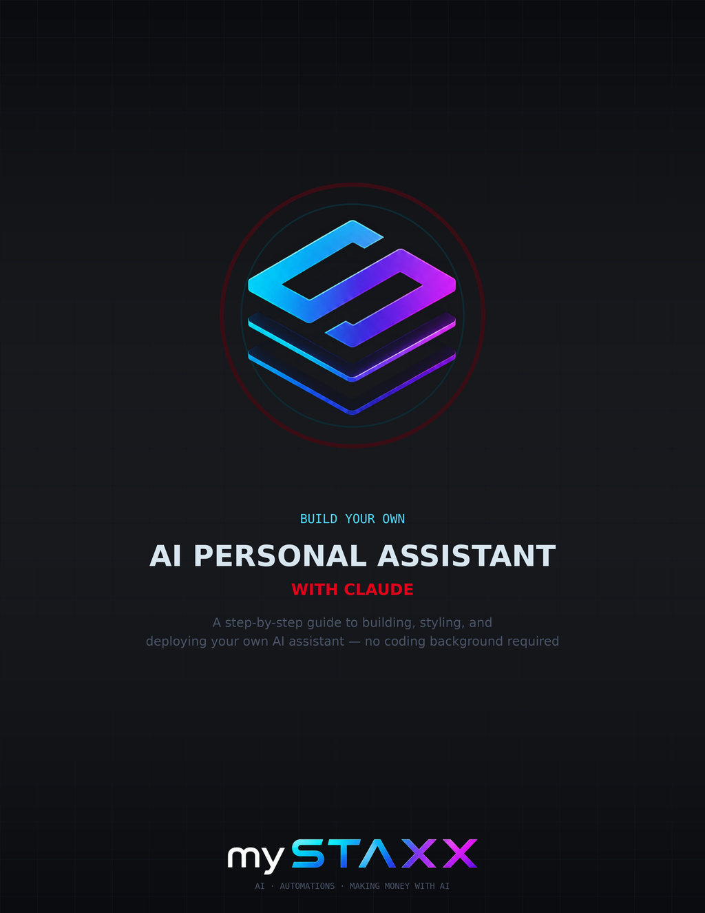 Build Your Own AI Personal Assistant With Claude — Step-By-Step eBook