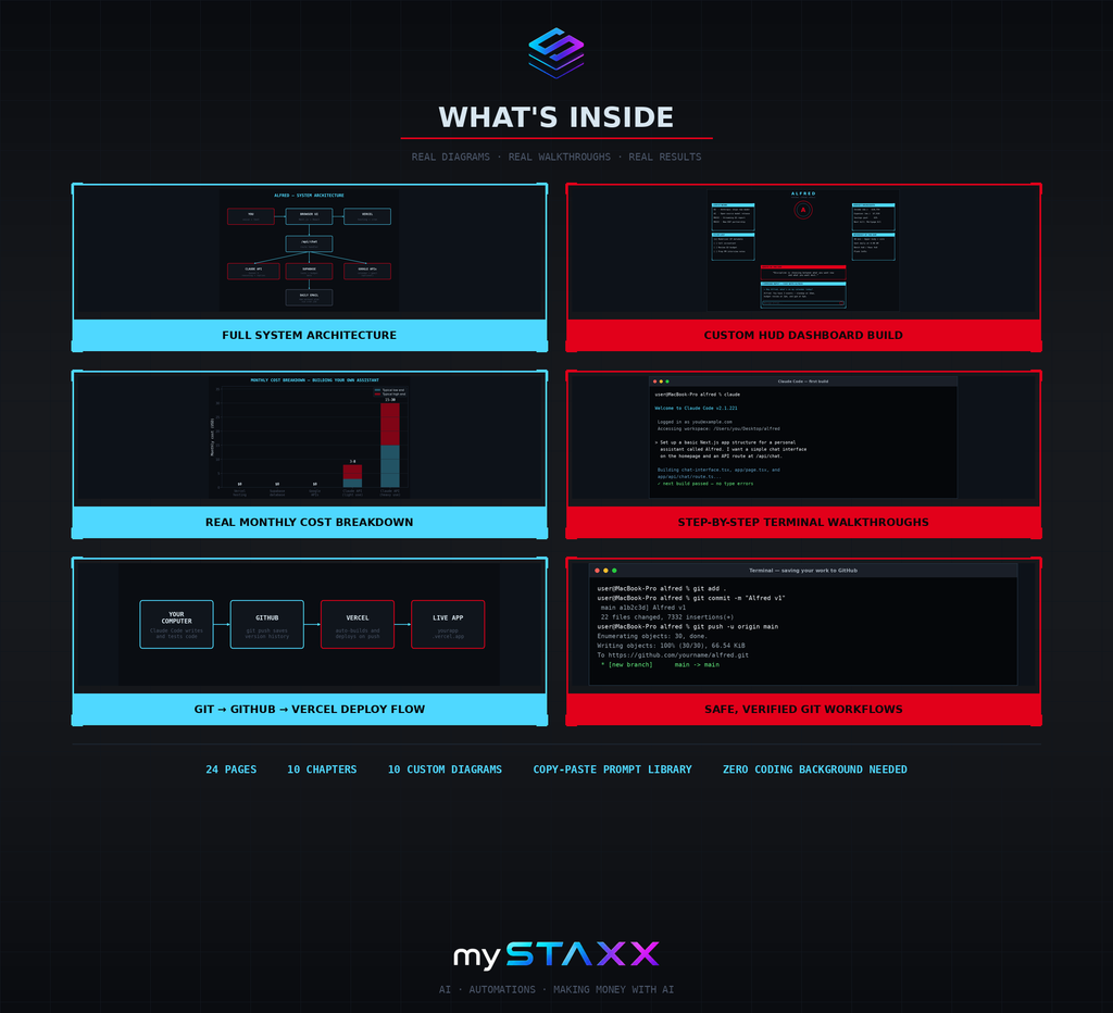 Build Your Own AI Personal Assistant With Claude — Step-By-Step eBook